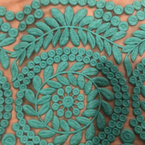 English Rose mint dressy skirt - Picture 5 of 5